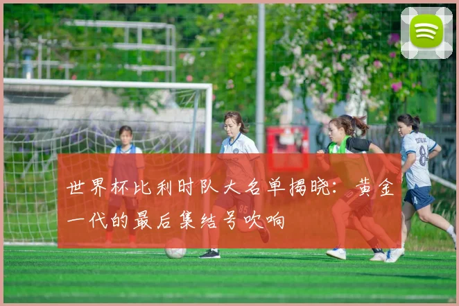 世界杯比利时队大名单揭晓：黄金一代的最后集结号吹响